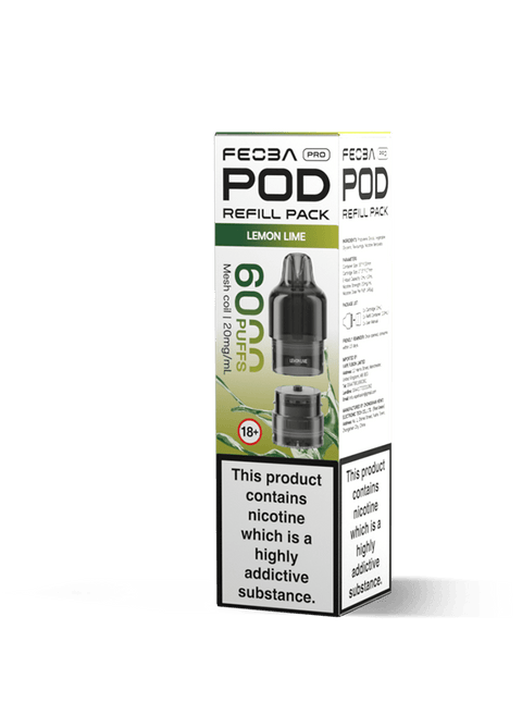 Buy Bulk Wholesale Feoba Pro 6000+ Replacement Pods Pack of 5 - vapesourceuk