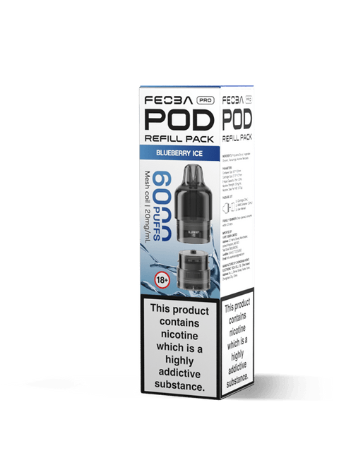 Buy Bulk Wholesale Feoba Pro 6000+ Replacement Pods Pack of 5 - vapesourceuk