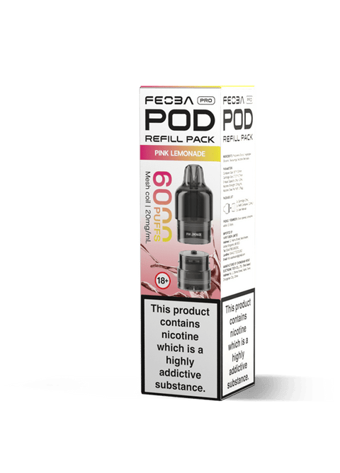 Buy Bulk Wholesale Feoba Pro 6000+ Replacement Pods Pack of 5 - vapesourceuk