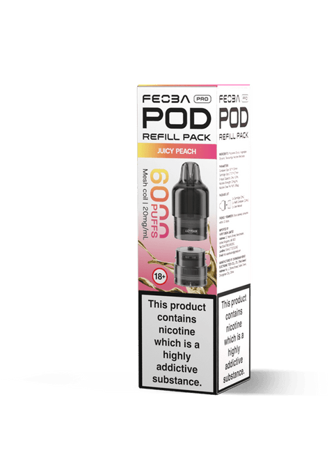Buy Bulk Wholesale Feoba Pro 6000+ Replacement Pods Pack of 5 - vapesourceuk
