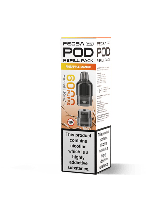 Buy Bulk Wholesale Feoba Pro 6000+ Replacement Pods Pack of 5 - vapesourceuk