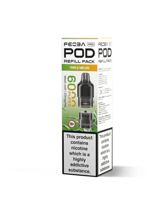 Buy Bulk Wholesale Feoba Pro 6000+ Replacement Pods Pack of 5 - vapesourceuk