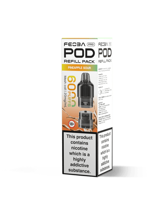 Buy Bulk Wholesale Feoba Pro 6000+ Replacement Pods Pack of 5 - vapesourceuk