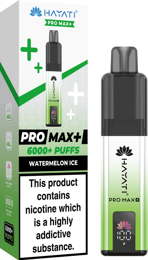Buy Bulk Wholesale Hayati Crystal Pro Max+ 6000 Vape Kit Box of 10 - vapesourceuk