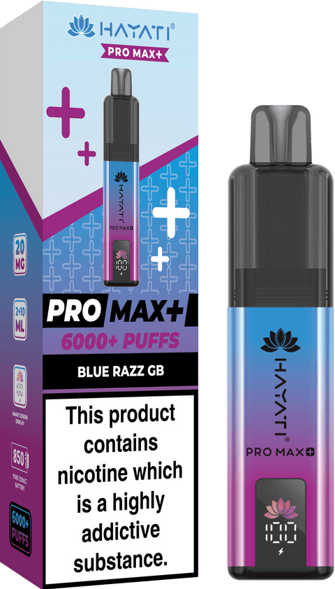 Buy Bulk Wholesale Hayati Crystal Pro Max+ 6000 Vape Kit Box of 10 - vapesourceuk