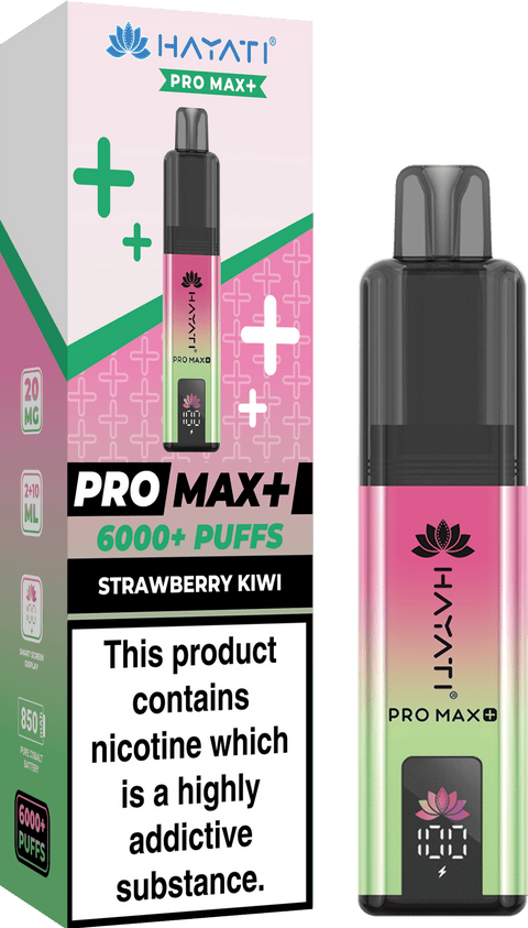 Buy Bulk Wholesale Hayati Crystal Pro Max+ 6000 Vape Kit Box of 10 - vapesourceuk