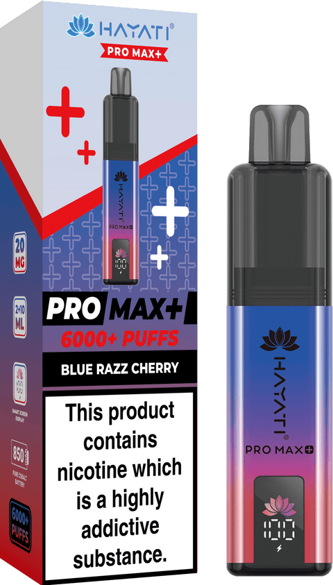 Buy Bulk Wholesale Hayati Crystal Pro Max+ 6000 Vape Kit Box of 10 - vapesourceuk