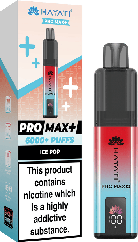 Buy Bulk Wholesale Hayati Crystal Pro Max+ 6000 Vape Kit Box of 10 - vapesourceuk