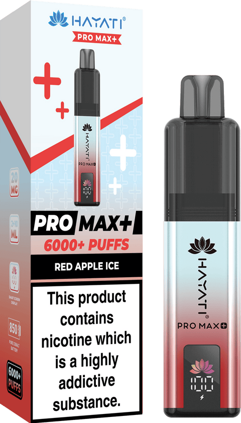 Buy Bulk Wholesale Hayati Crystal Pro Max+ 6000 Vape Kit Box of 10 - vapesourceuk