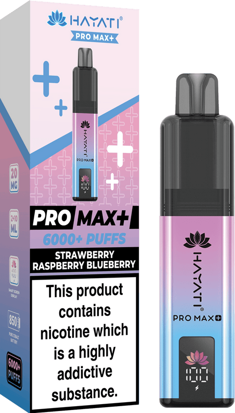 Buy Bulk Wholesale Hayati Crystal Pro Max+ 6000 Vape Kit Box of 10 - vapesourceuk