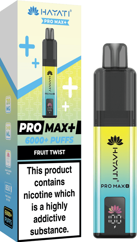 Buy Bulk Wholesale Hayati Crystal Pro Max+ 6000 Vape Kit Box of 10 - vapesourceuk