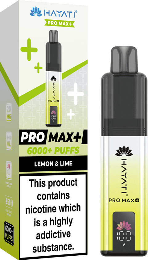 Buy Bulk Wholesale Hayati Crystal Pro Max+ 6000 Vape Kit Box of 10 - vapesourceuk
