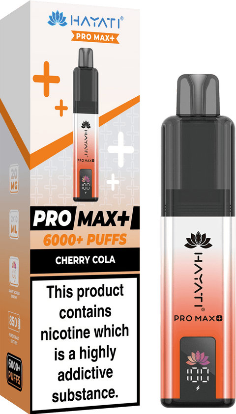 Buy Bulk Wholesale Hayati Crystal Pro Max+ 6000 Vape Kit Box of 10 - vapesourceuk
