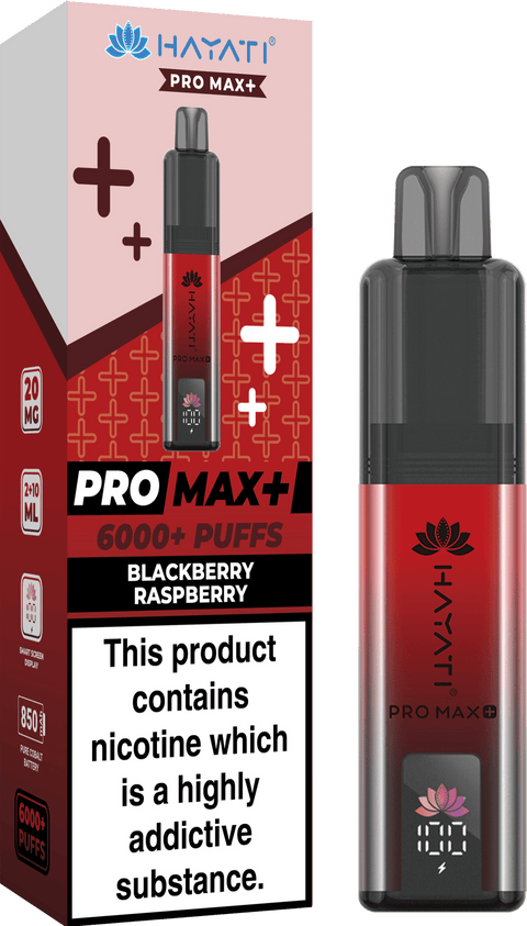 Buy Bulk Wholesale Hayati Crystal Pro Max+ 6000 Vape Kit Box of 10 - vapesourceuk