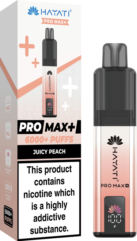 Buy Bulk Wholesale Hayati Crystal Pro Max+ 6000 Vape Kit Box of 10 - vapesourceuk