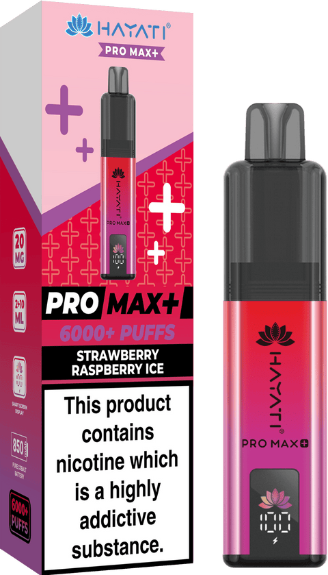 Buy Bulk Wholesale Hayati Crystal Pro Max+ 6000 Vape Kit Box of 10 - vapesourceuk