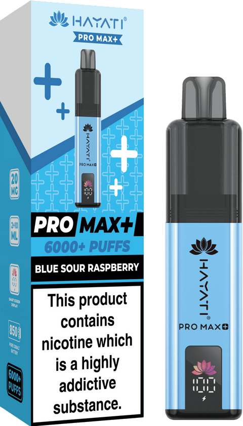 Buy Bulk Wholesale Hayati Crystal Pro Max+ 6000 Vape Kit Box of 10 - vapesourceuk