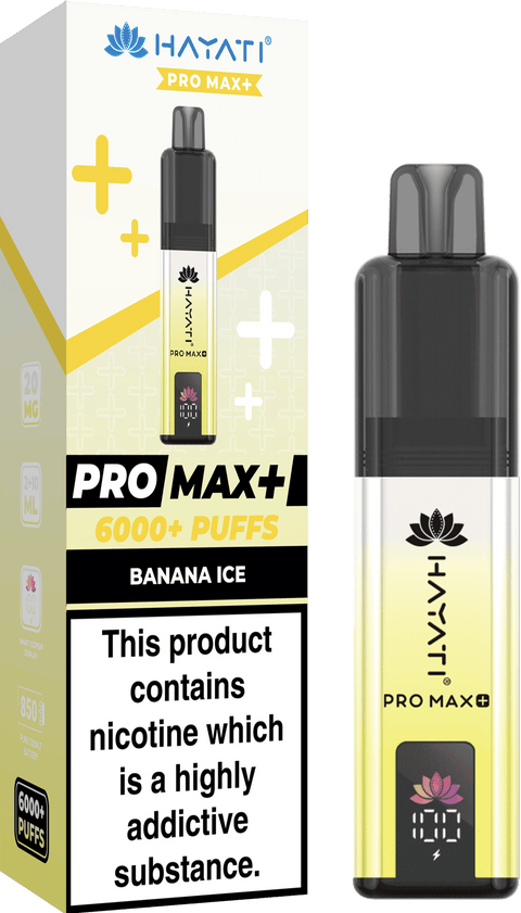 Buy Bulk Wholesale Hayati Crystal Pro Max+ 6000 Vape Kit Box of 10 - vapesourceuk