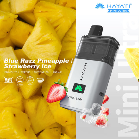 Buy Bulk Wholesale Hayati Mini Ultra 1500 Disposable Vape Box of 5 - vapesourceuk