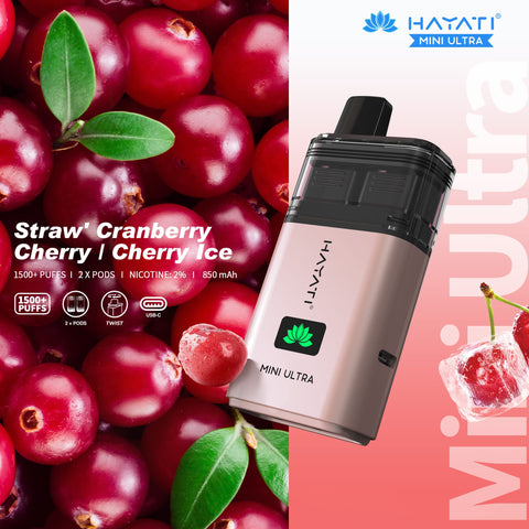 Buy Bulk Wholesale Hayati Mini Ultra 1500 Disposable Vape Box of 5 - vapesourceuk