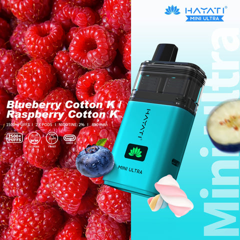 Buy Bulk Wholesale Hayati Mini Ultra 1500 Disposable Vape Box of 5 - vapesourceuk
