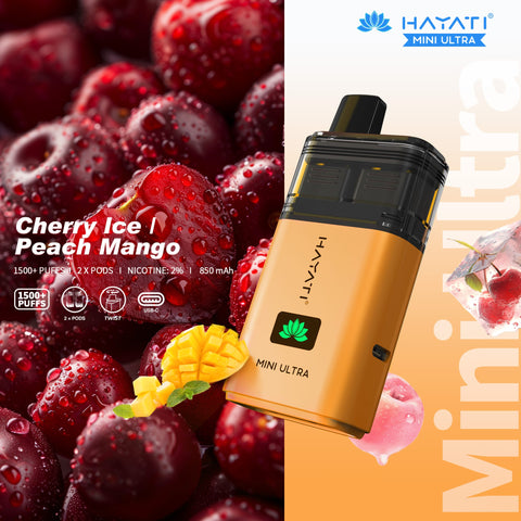 Buy Bulk Wholesale Hayati Mini Ultra 1500 Disposable Vape Box of 5 - vapesourceuk
