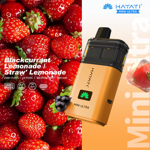 Buy Bulk Wholesale Hayati Mini Ultra 1500 Disposable Vape Box of 5 - vapesourceuk