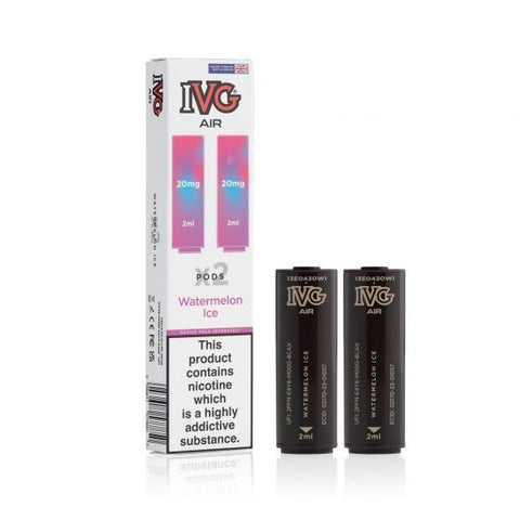 Buy Bulk Wholesale IVG Air Replacement Pods - Pack of 10 - vapesourceuk
