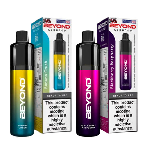 Buy Bulk Wholesale IVG Beyond CLK 6000 Disposable Vape Box of 5 - vapesourceuk