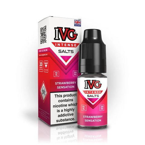 Buy Bulk Wholesale IVG Intense Nic Salts 10ml E - Liquid Pack of 10 - vapesourceuk