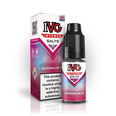Buy Bulk Wholesale IVG Intense Nic Salts 10ml E - Liquid Pack of 10 - vapesourceuk