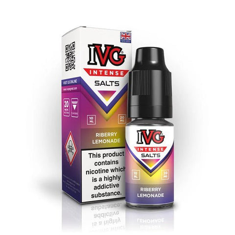 Buy Bulk Wholesale IVG Intense Nic Salts 10ml E - Liquid Pack of 10 - vapesourceuk
