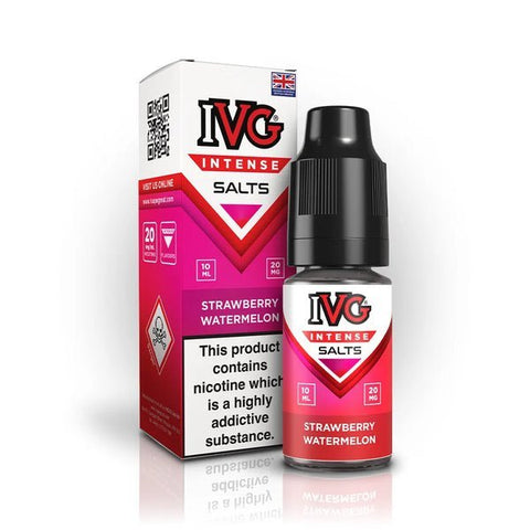 Buy Bulk Wholesale IVG Intense Nic Salts 10ml E - Liquid Pack of 10 - vapesourceuk