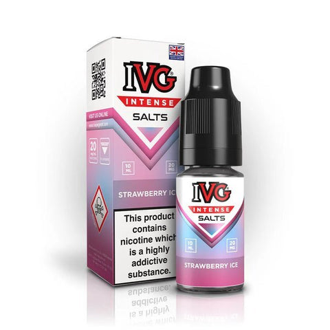 Buy Bulk Wholesale IVG Intense Nic Salts 10ml E - Liquid Pack of 10 - vapesourceuk