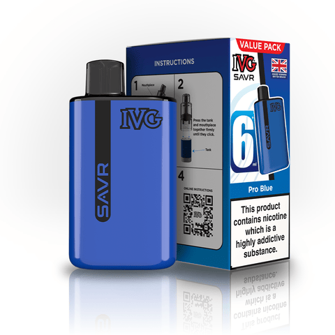 Buy Bulk Wholesale IVG SAVR 3000 Disposable Vape Box of 5 - vapesourceuk