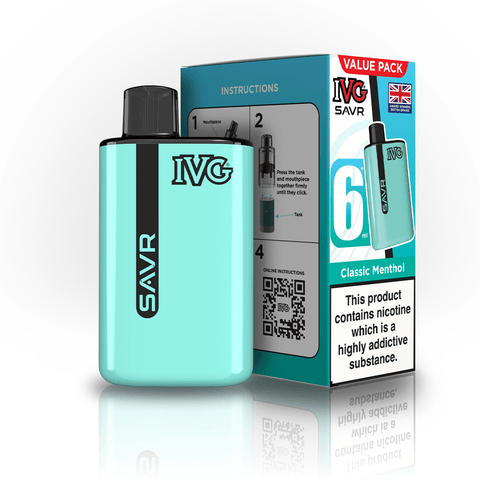 Buy Bulk Wholesale IVG SAVR 3000 Disposable Vape Box of 5 - vapesourceuk