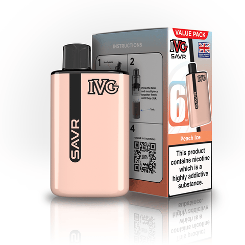 Buy Bulk Wholesale IVG SAVR 3000 Disposable Vape Box of 5 - vapesourceuk