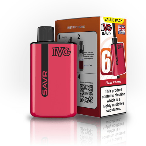 Buy Bulk Wholesale IVG SAVR 3000 Disposable Vape Box of 5 - vapesourceuk