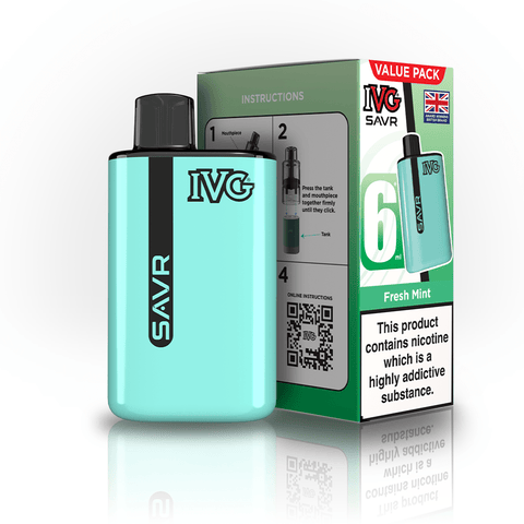 Buy Bulk Wholesale IVG SAVR 3000 Disposable Vape Box of 5 - vapesourceuk