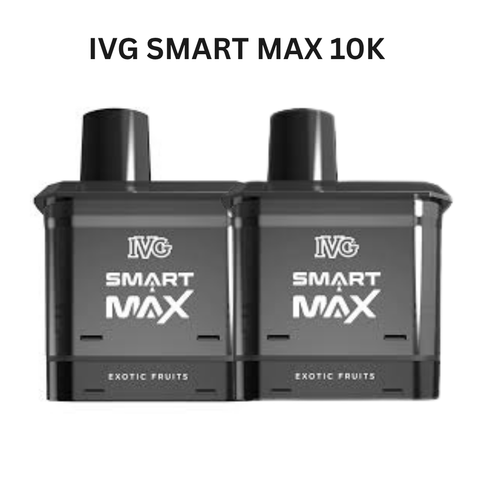 Buy Bulk Wholesale IVG Smart Max 10k Replacement Pods Pack of 5 - vapesourceuk