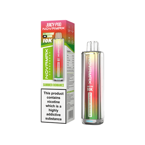 Buy Bulk Wholesale Juicy Pod Novamax 10k Prefilled Pod Vape Kit Pack of 5 - vapesourceuk