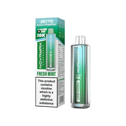 Buy Bulk Wholesale Juicy Pod Novamax 10k Prefilled Pod Vape Kit Pack of 5 - vapesourceuk