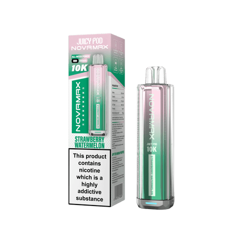 Buy Bulk Wholesale Juicy Pod Novamax 10k Prefilled Pod Vape Kit Pack of 5 - vapesourceuk