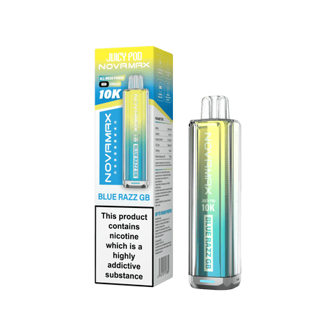Buy Bulk Wholesale Juicy Pod Novamax 10k Prefilled Pod Vape Kit Pack of 5 - vapesourceuk