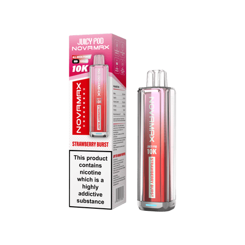 Buy Bulk Wholesale Juicy Pod Novamax 10k Prefilled Pod Vape Kit Pack of 5 - vapesourceuk