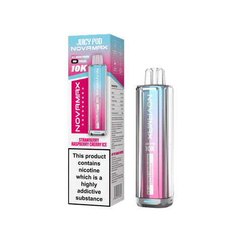 Buy Bulk Wholesale Juicy Pod Novamax 10k Prefilled Pod Vape Kit Pack of 5 - vapesourceuk