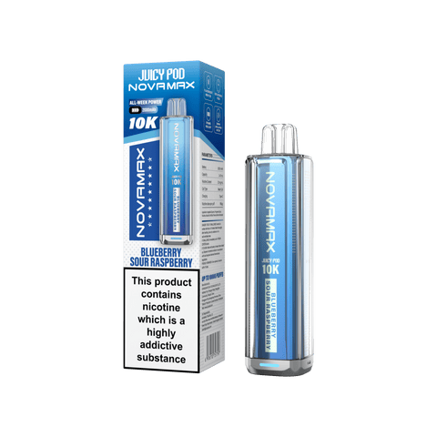 Buy Bulk Wholesale Juicy Pod Novamax 10k Prefilled Pod Vape Kit Pack of 5 - vapesourceuk