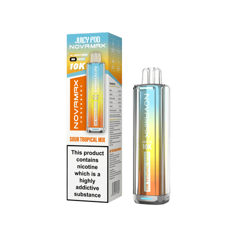 Buy Bulk Wholesale Juicy Pod Novamax 10k Prefilled Pod Vape Kit Pack of 5 - vapesourceuk
