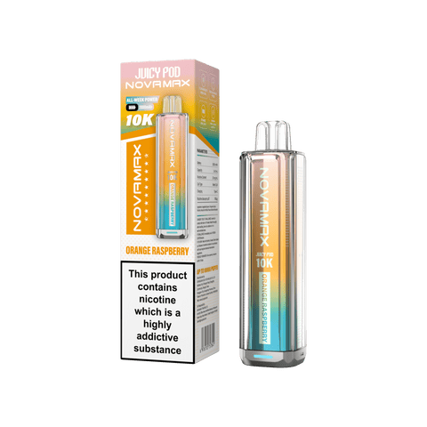 Buy Bulk Wholesale Juicy Pod Novamax 10k Prefilled Pod Vape Kit Pack of 5 - vapesourceuk
