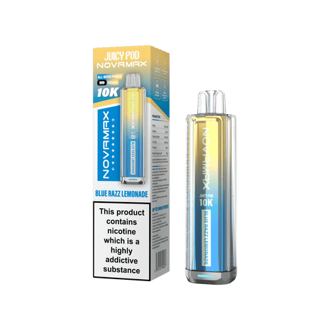 Buy Bulk Wholesale Juicy Pod Novamax 10k Prefilled Pod Vape Kit Pack of 5 - vapesourceuk